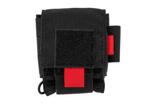 The High Speed Gear on or off duty O3D medical pouch in black Nylon comes with HSGI clips